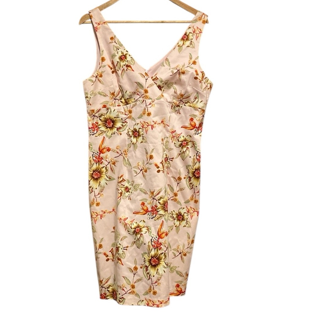 NWT Faith Love Passion Floral Sleeveless Dress Size 12